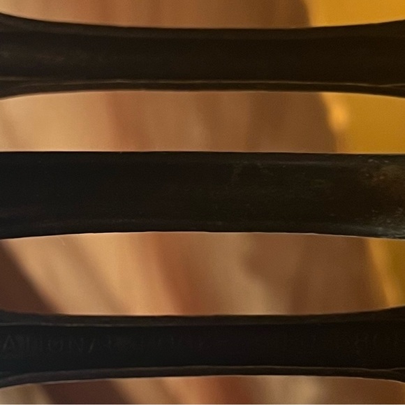 Vintage brass National lock draw pulls lot of (6) - Picture 4 of 4